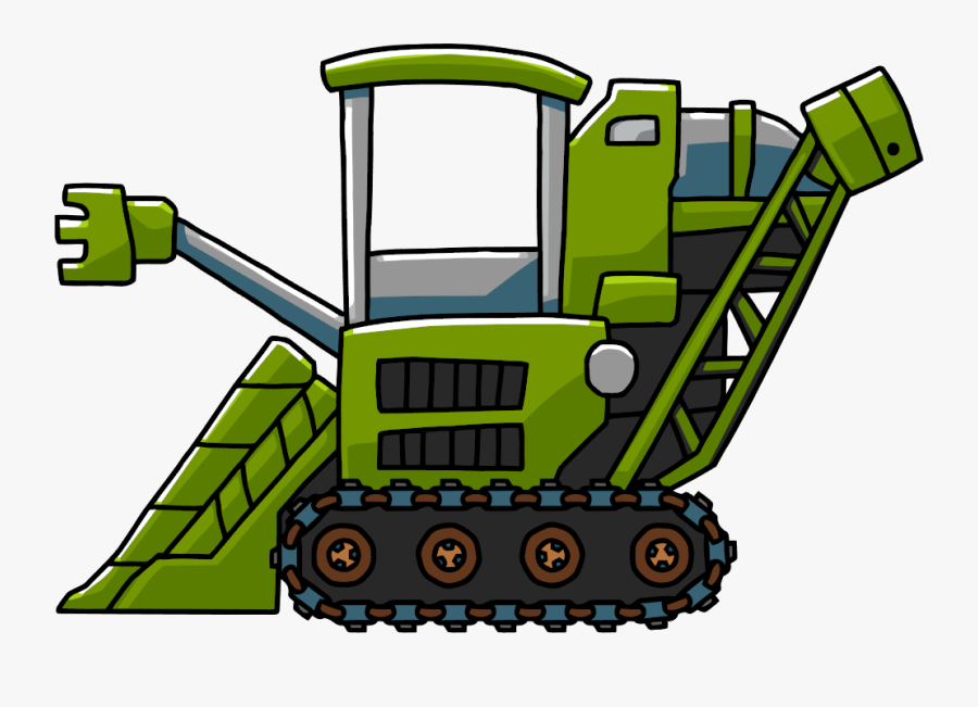 Cane Harvester - Scribblenauts Unlimited Vehicles, Transparent Clipart