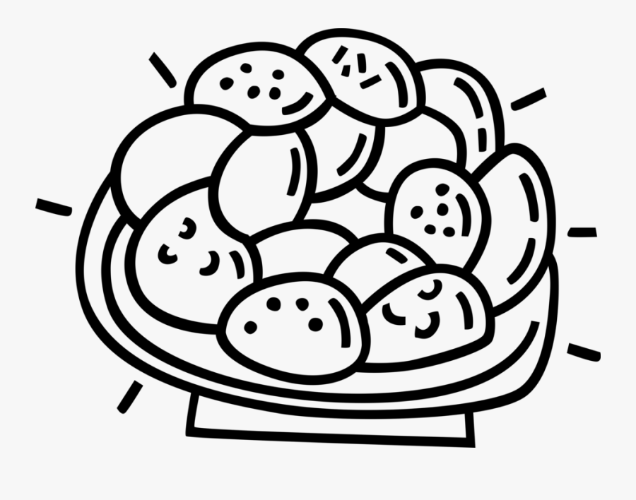 Vector Illustration Of Baking Plate Of Cookie Biscuits - Cookie, Transparent Clipart