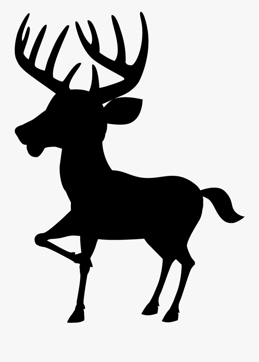 White-tailed Deer Vector Graphics Moose Clip Art - Deer Cartoon Kids Png, Transparent Clipart