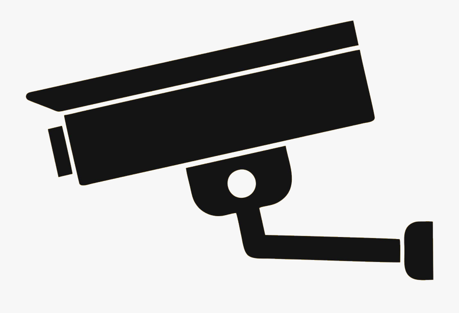 Wireless Security Camera Clip Art Closed-circuit Television - Black Security Camera Icon, Transparent Clipart