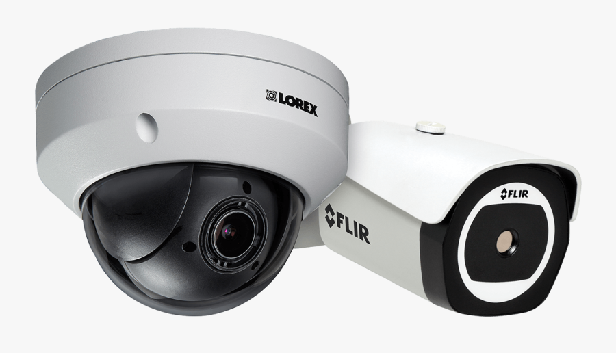 Transparent Security Cameras Clipart - Pan–tilt–zoom Camera, Transparent Clipart