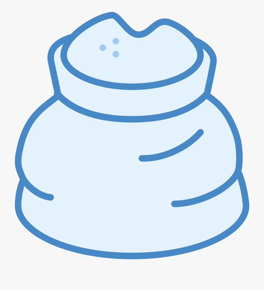 Saco De Harina Icon, Transparent Clipart