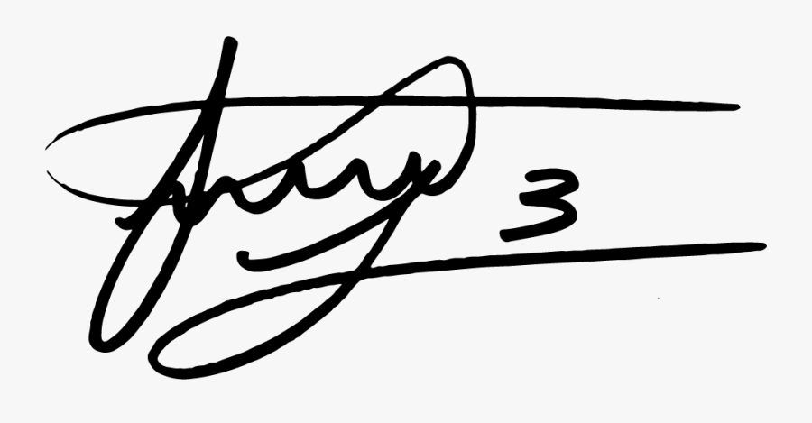 Forrest Lasso Signature 2018, Transparent Clipart