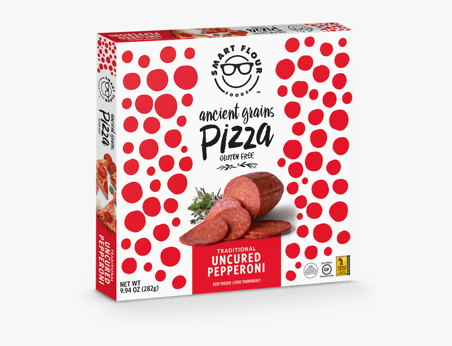 Uncured Pepperoni - Ancient Grain Pizza, Transparent Clipart