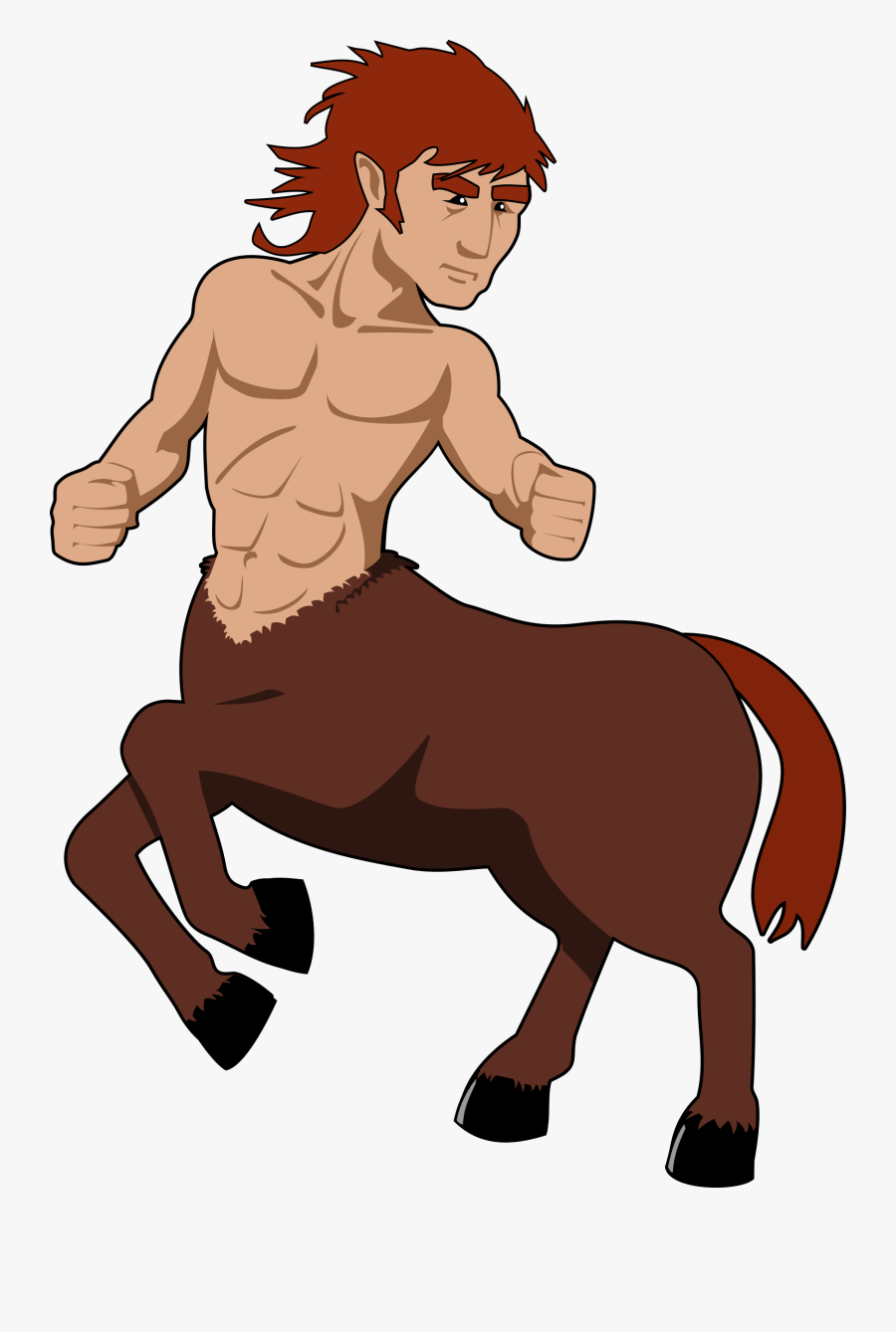 Red Headed Boy Eating Cheeseburger Png - Centaur Clipart, Transparent Clipart