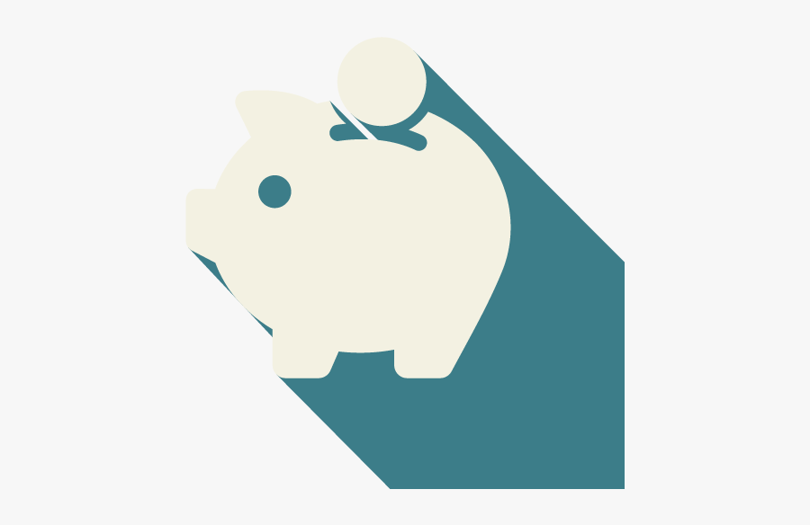 Piggy Bank - Illustration, Transparent Clipart