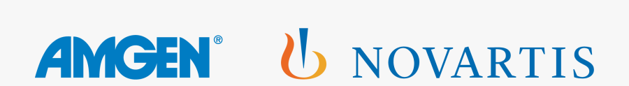 Amgen And Novartis Logo, Transparent Clipart