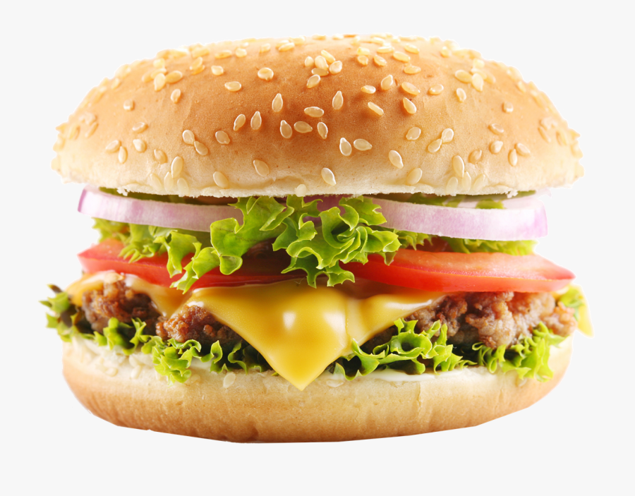 Cheese Burger Png, Transparent Clipart
