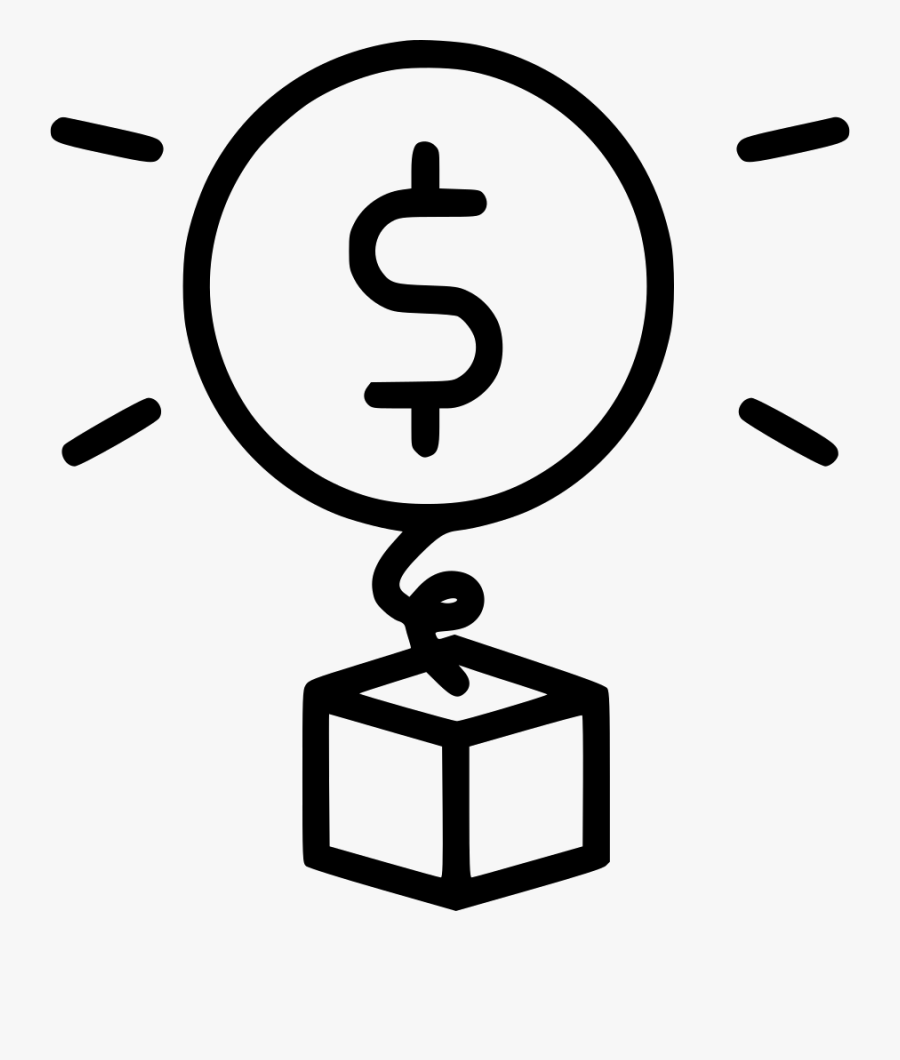 Surprise Money Dollar Sign - Icon, Transparent Clipart