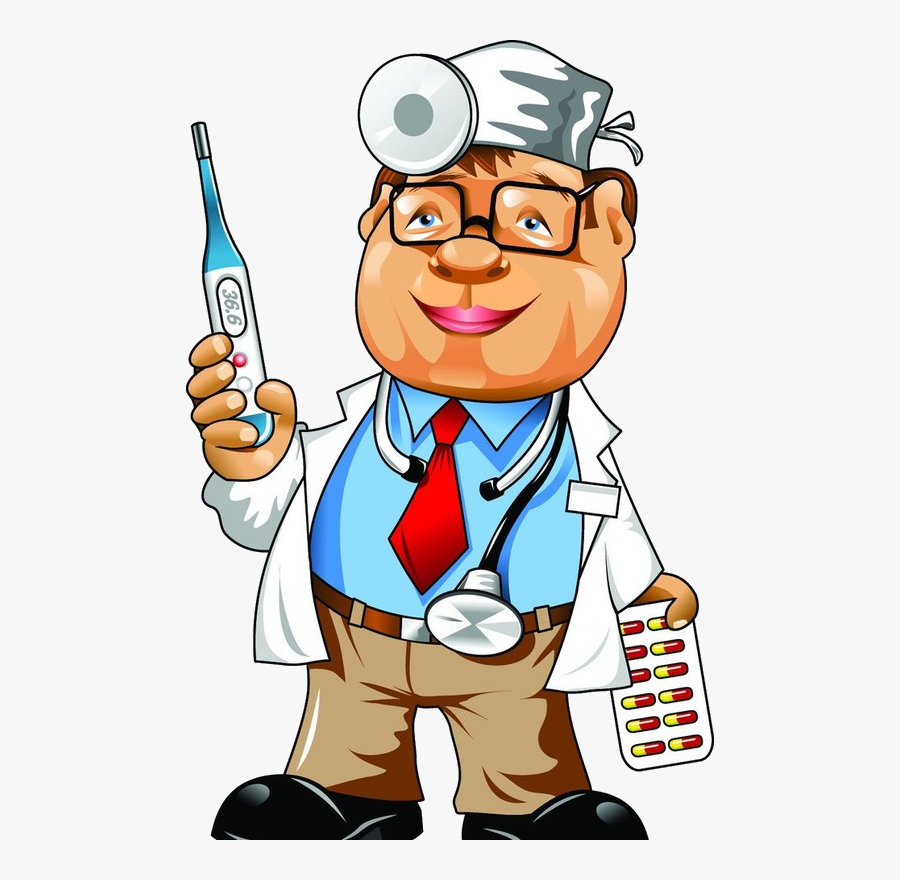 Funny Doctor Clipart Transparent, Transparent Clipart