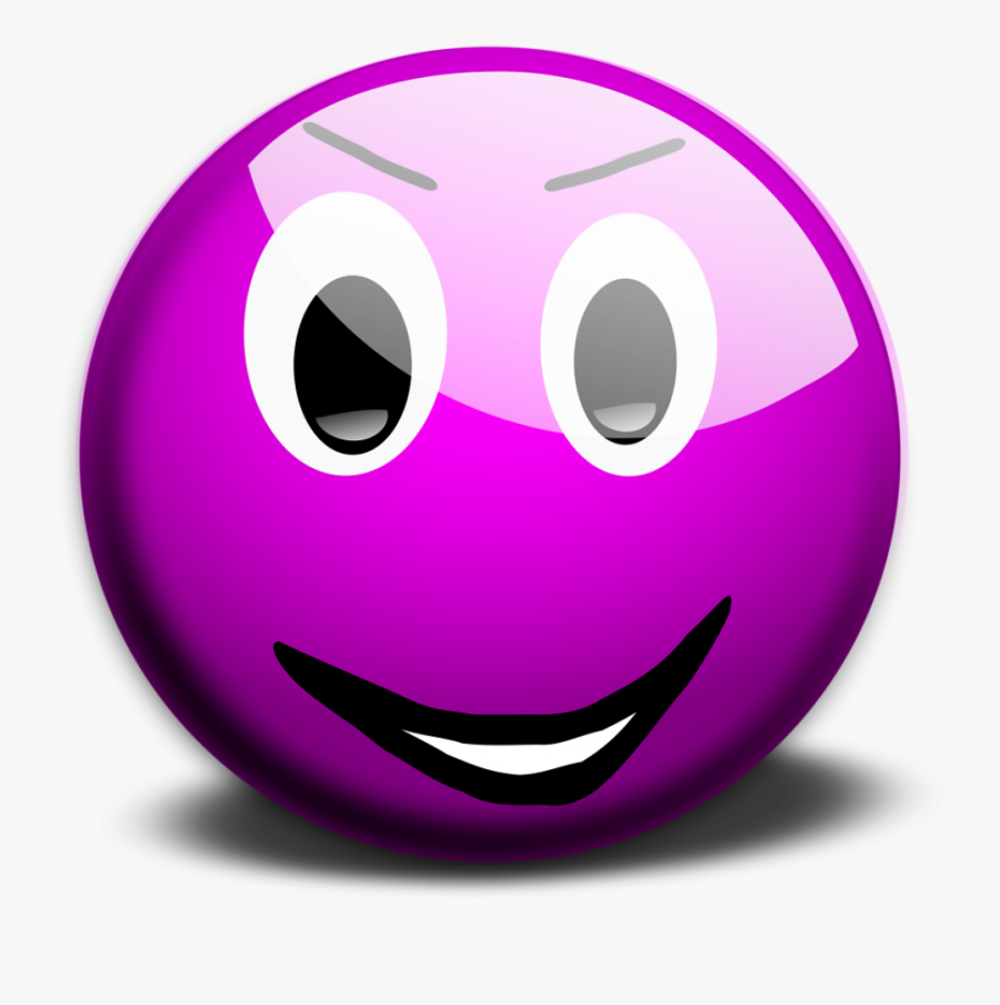 Smiley Emoticon Emotion Face Download - Purple Sad Emoji, Transparent Clipart