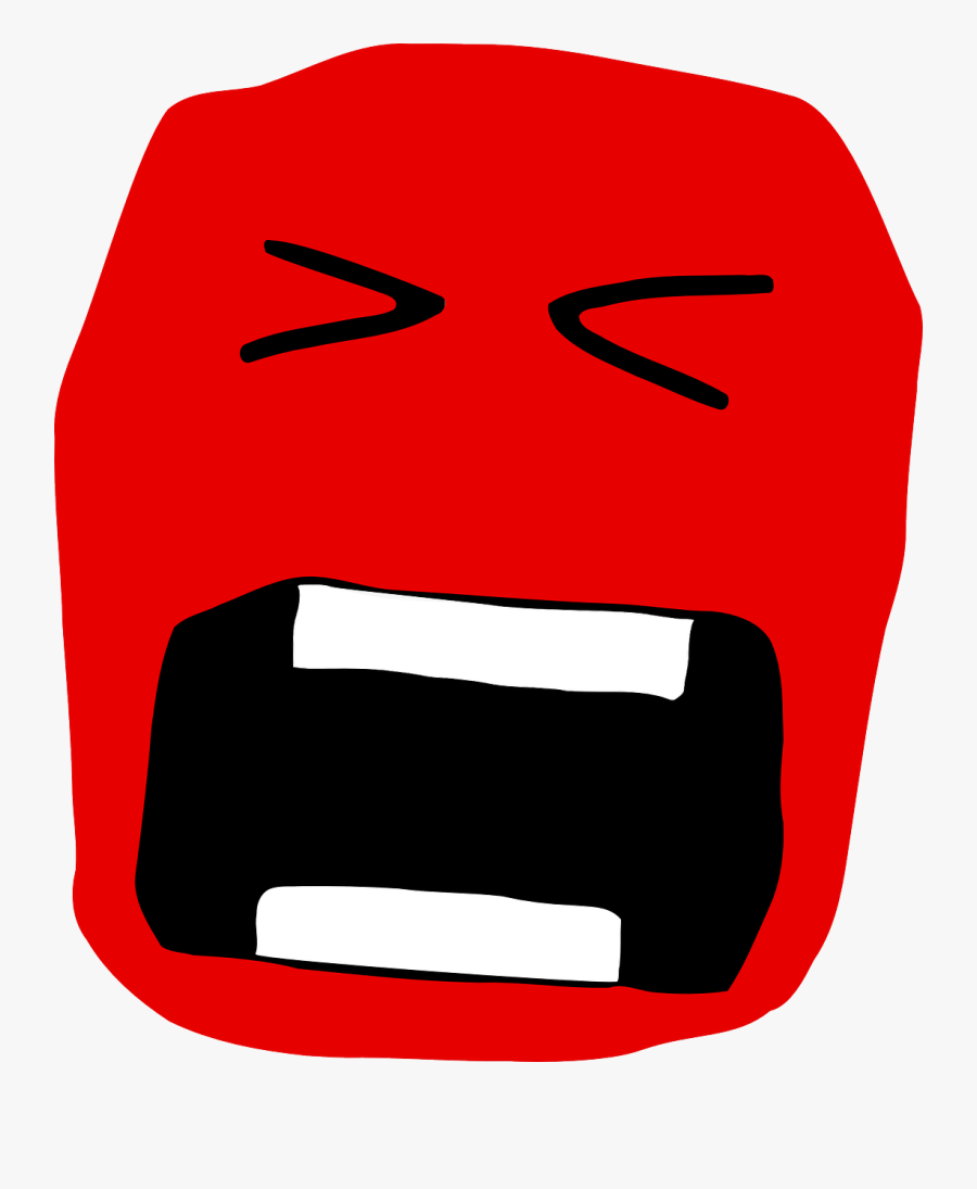Emotion Clip Art Download - Emoticon Menjerit, Transparent Clipart