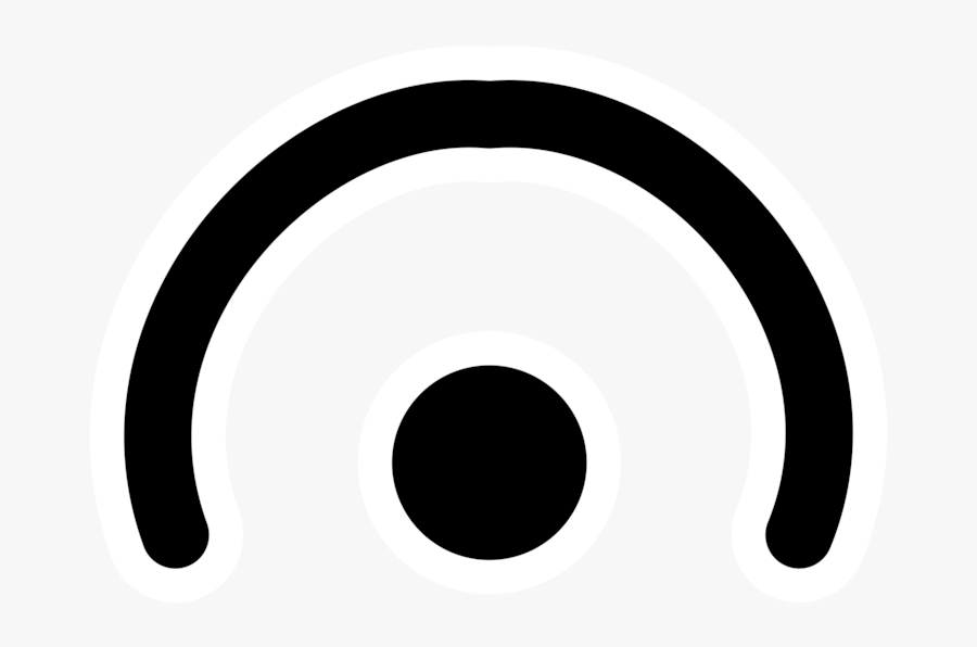 Symbol,black,circle - Imagenes De Calderon Musical, Transparent Clipart