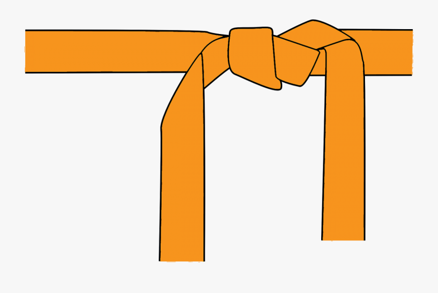 Orange Belt-1024x641 7 Ranks Of Coderhood - Orange Karate Belt Clipart, Transparent Clipart