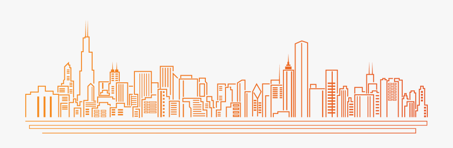 Kansas City Cartoon Skyline, Transparent Clipart
