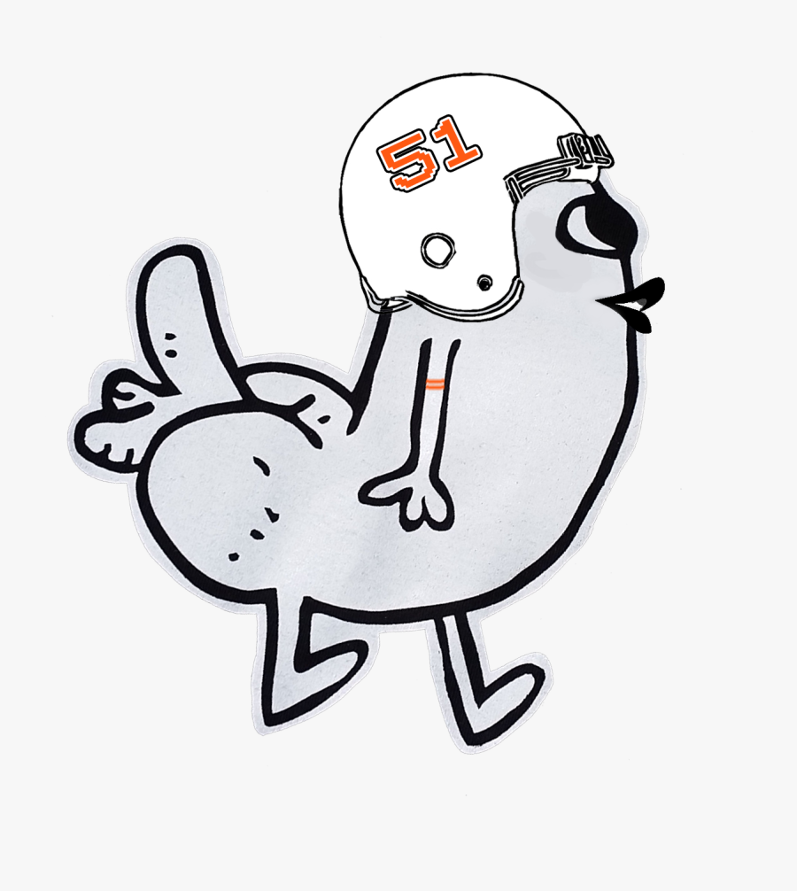 "introducing Chicago Bears Legend Dick Buttkiss - Cartoon, Transparent Clipart