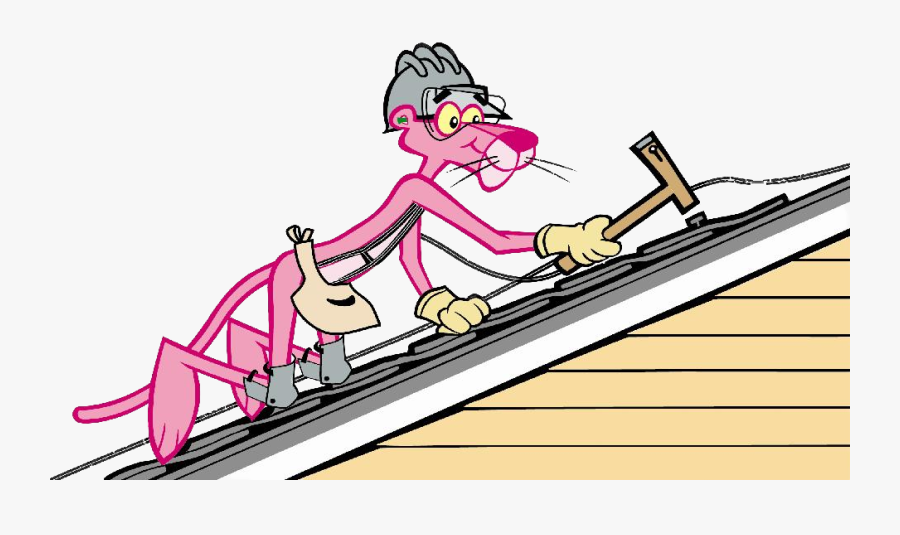 Owens Corning Pink Panther Roof, Transparent Clipart