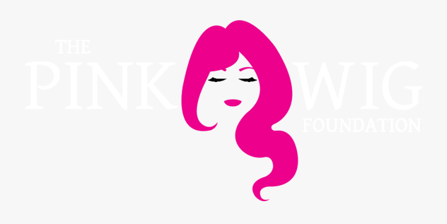 Cartoon Pink Wig Clipart , Png Download - Pink And White Png, Transparent Clipart
