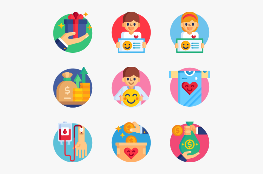 Charity - Trust Icon, Transparent Clipart