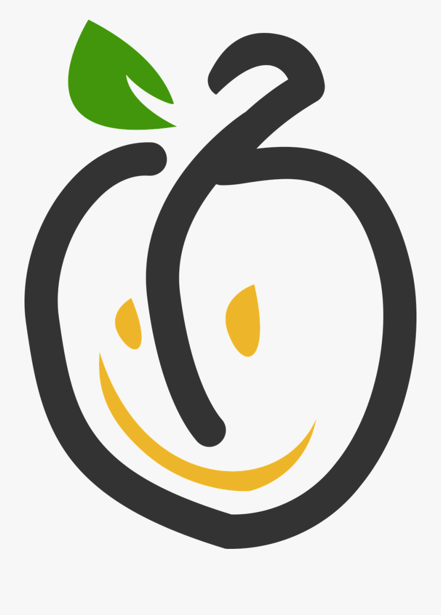 Pictogram, Fruit, Apricot, Sympathy, Green, Nature, - Fruit, Transparent Clipart
