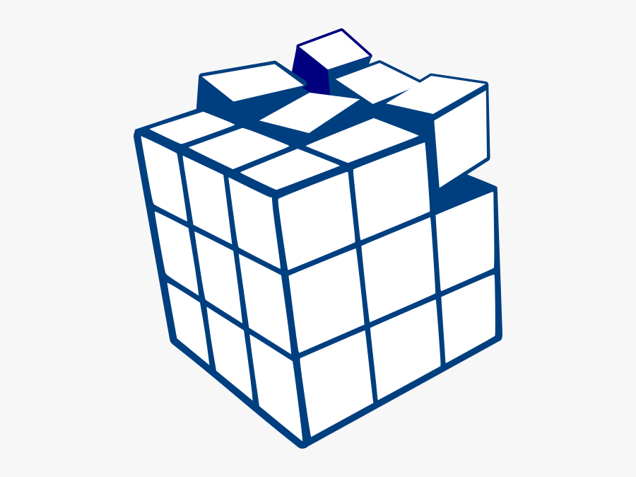 Rubiks Cube Coloring Pages, Transparent Clipart
