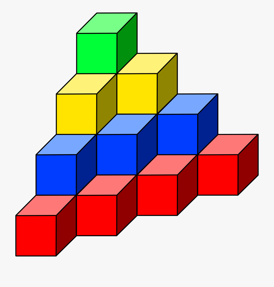 Cube Tower 01 Clip Arts - Cube Tower Clipart, Transparent Clipart