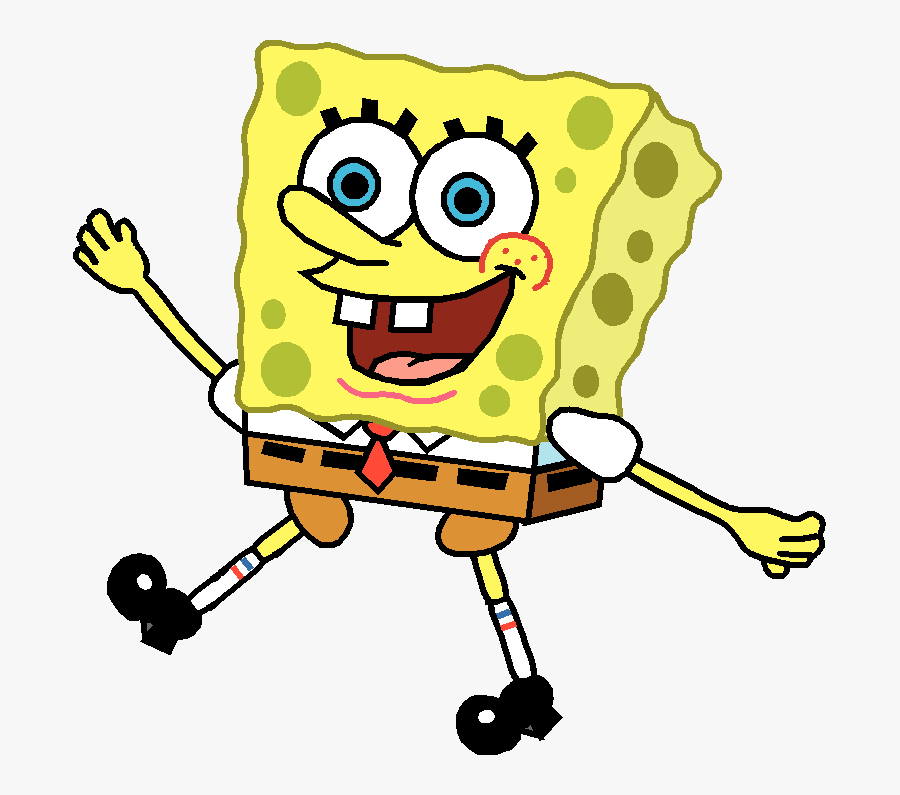 Super Mario Bros - Sponge Bob Spongebob, Transparent Clipart