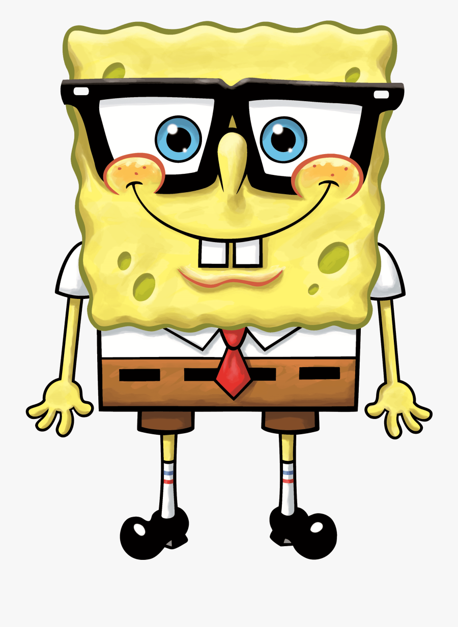 Spongebob Glasses Bob Esponja Con Lentes , Free Transparent Clipart