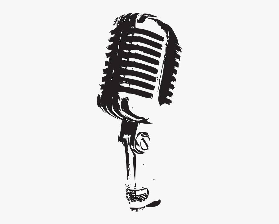 Transparent Background Microphone Png, Transparent Clipart