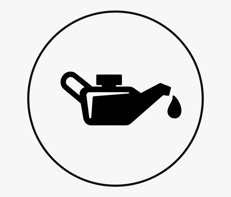 Oil Change - Oil Change In Car Icon, Transparent Clipart
