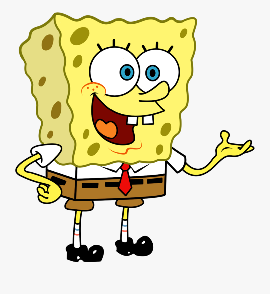 Spongebob Cartoon, Transparent Clipart