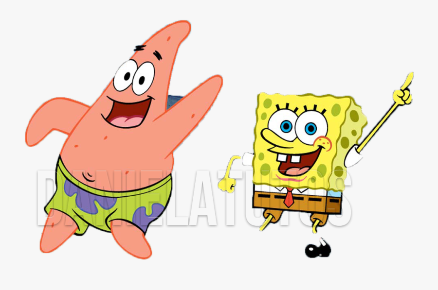 Spongebob Friend Patrick Star - Sponge Bob, Transparent Clipart