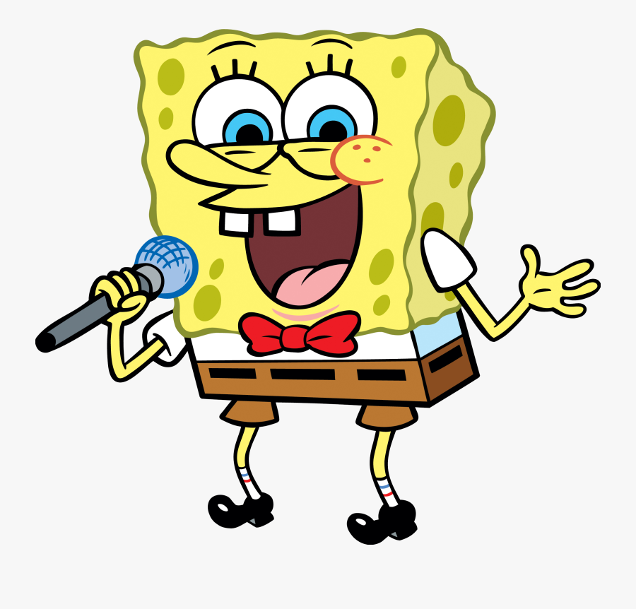 Spongebob Png - Spongebob Sing Png, Transparent Clipart