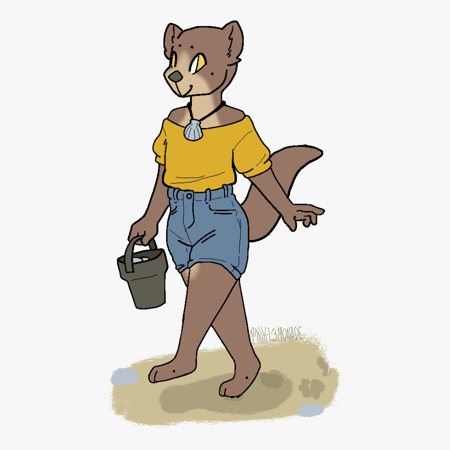 She Sells Sea Shells - Cartoon, Transparent Clipart