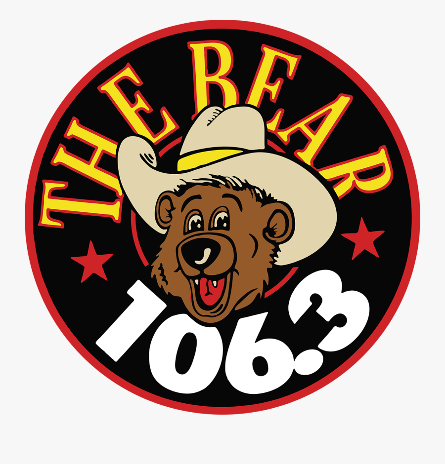 106.3 The Bear, Transparent Clipart