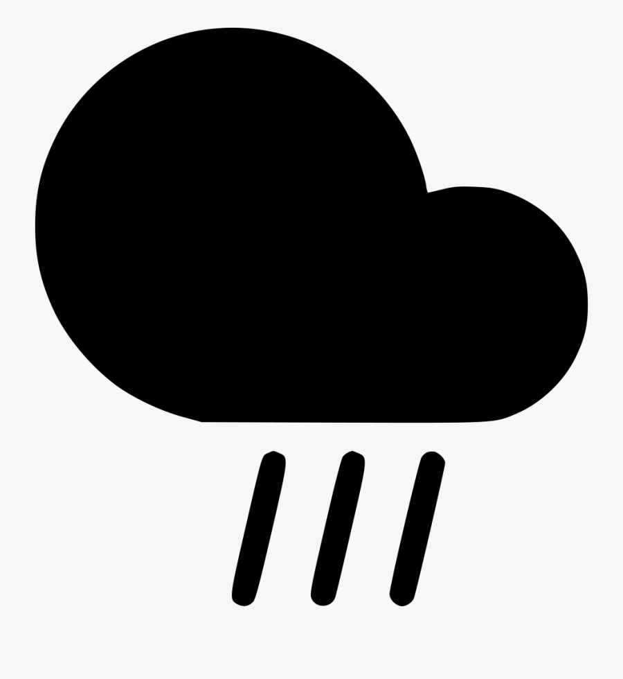 Rain Cloud Shower, Transparent Clipart