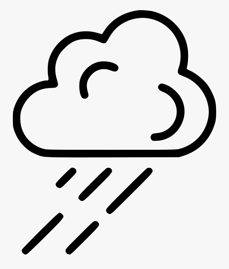 Rain Cloud, Transparent Clipart