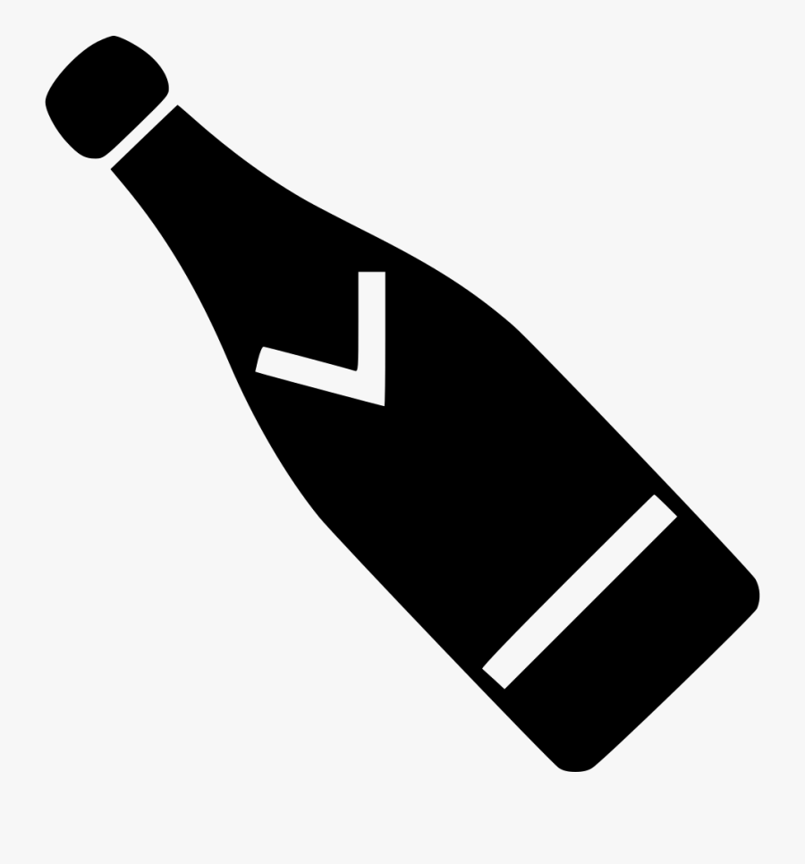 Champagne Bottle, Transparent Clipart