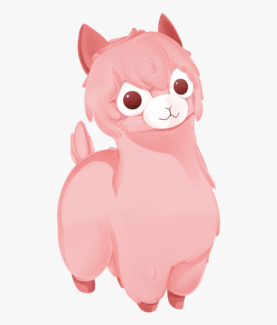 Kawaii Llama, Transparent Clipart