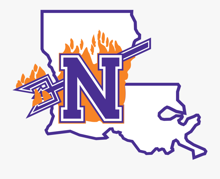 Northwestern State Football Logo, Transparent Clipart