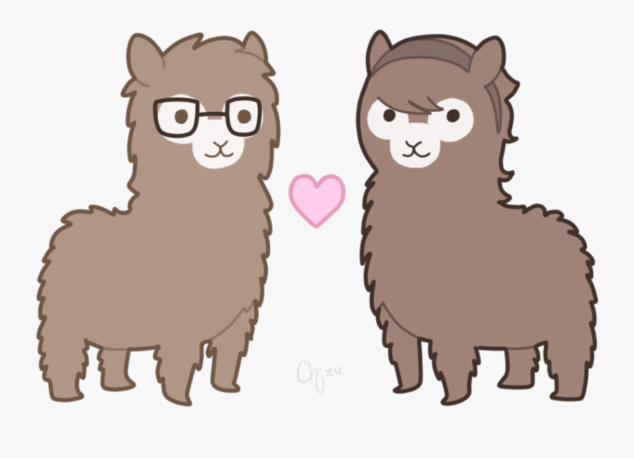 Transparent Llama Png - Alpaca Drawing, Transparent Clipart