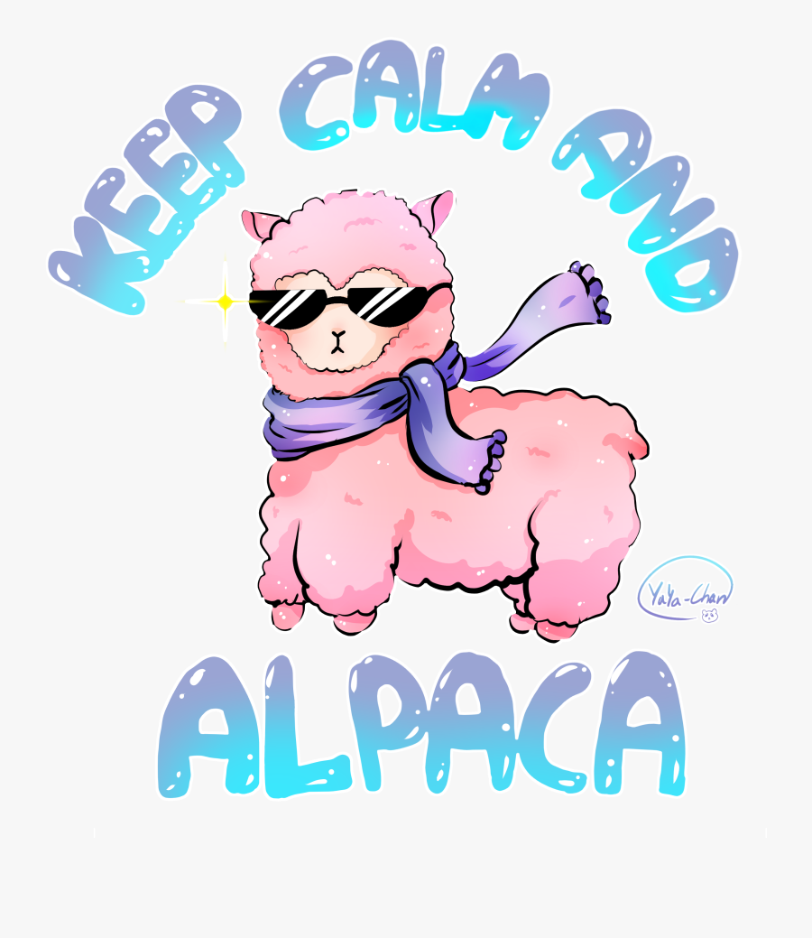 Transparent Alpaca Clipart - Cartoon, Transparent Clipart
