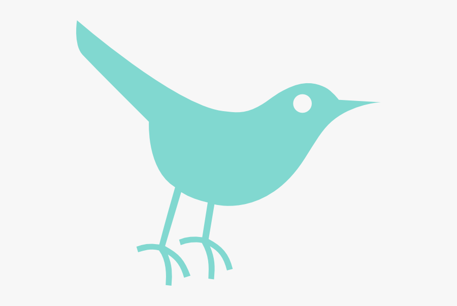 Twitter Bird Icon, Transparent Clipart
