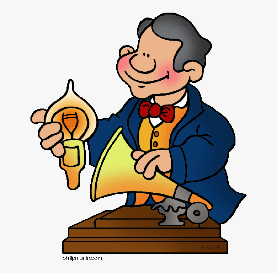 Http - //whittington - Herts - Sch - - Thomas Alfa - Thomas Alva Edison Clipart, Transparent Clipart