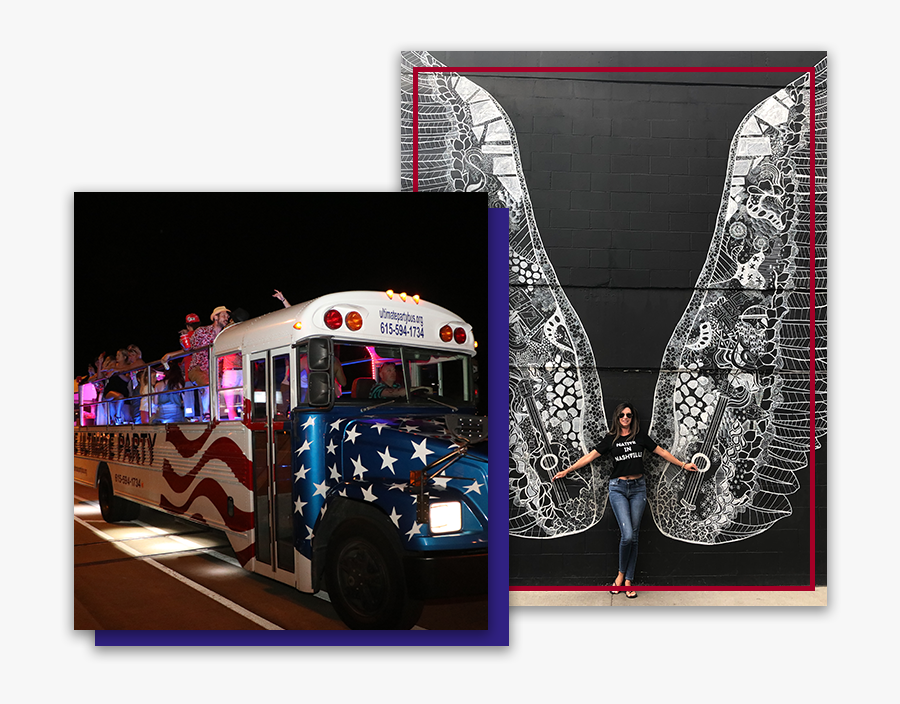 Nashville Whatliftsyou Wings Mural, Transparent Clipart