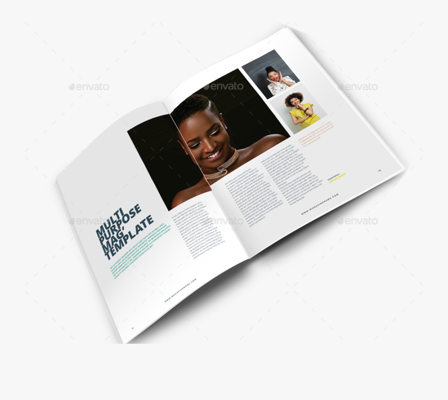 Magazine Designs Templates - Magazine, Transparent Clipart