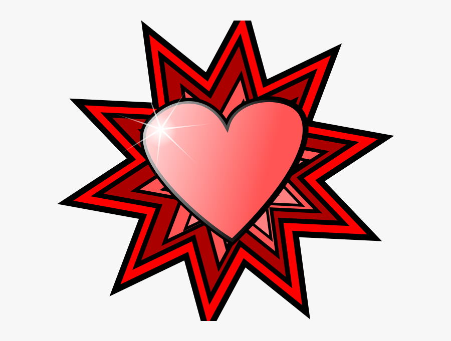 Magazine Clip Art Download - Scrapbook Heart Stickers Printable, Transparent Clipart