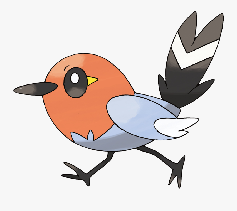 Fletchling - Fletching Pokemon, Transparent Clipart