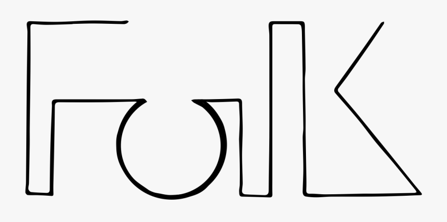 Folk Magazine - Line Art, Transparent Clipart