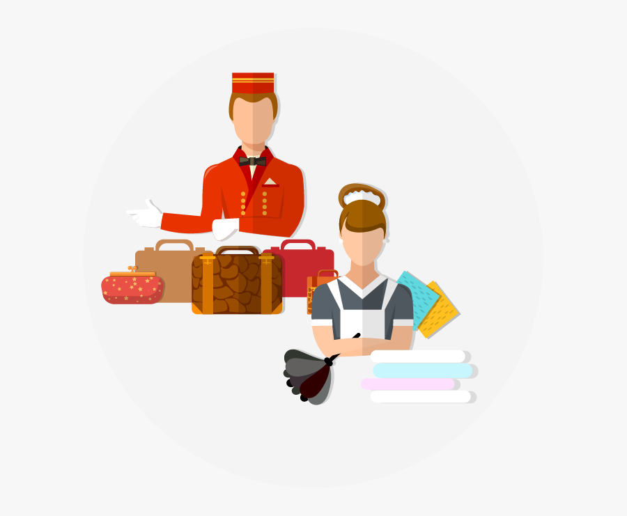 วาด รูป การ โรงแรม, Transparent Clipart